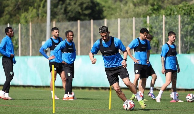Bodrum FK, Amed Sportif Faaliyetler maçının hazırlıklarını sürdürdü