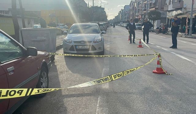 Bursa'da silahlı saldırıda 1 kişi yaralandı