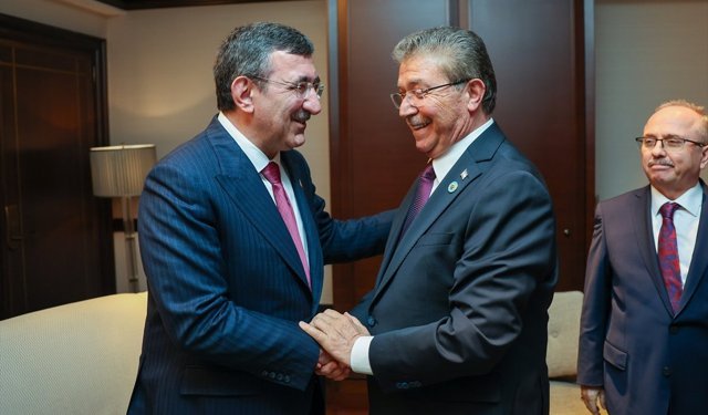 Cumhurbaşkanı Yardımcısı Yılmaz, Bakü'de ikili görüşmeler gerçekleştirdi: