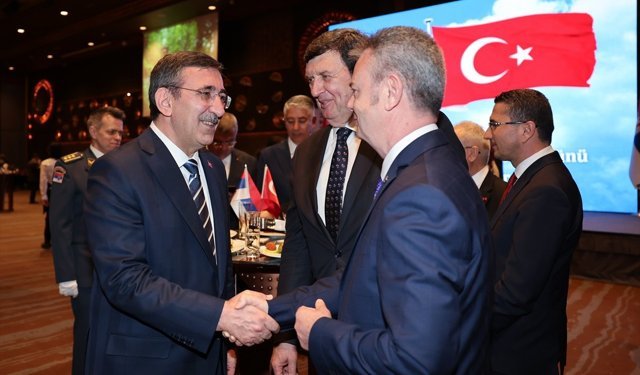 Cumhurbaşkanı Yardımcısı Yılmaz, 'Sırbistan Milli Günü Resepsiyonu'na katıldı: