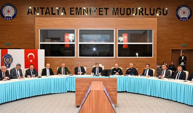 Cumhurbaşkanlığı Bisiklet Turu öncesi Antalya'da koordinasyon toplantısı yapıldı