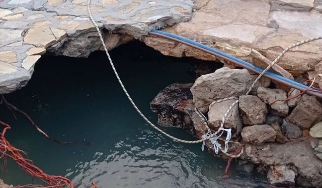 Datça'da fırtına sonrası sahil şeridinde hasar oluştu