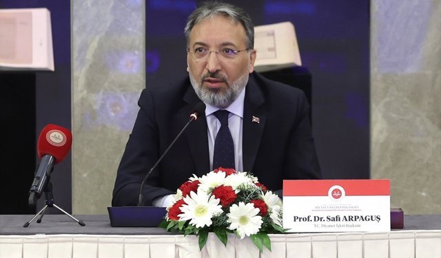 Diyanet İşleri Başkanı Arpaguş, Kurumlar Arası İslamofobi ile Mücadele Strateji Toplantısı'nda konuştu: