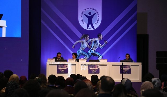 Fiziksel tıp ve rehabilitasyon uzmanları Antalya'da kongrede buluştu