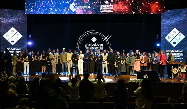 Gaziantep'te 'Altın Baklava Film Akademisi 10. Uluslararası Öğrenci Film Festivali'nde ödüller sahiplerini buldu