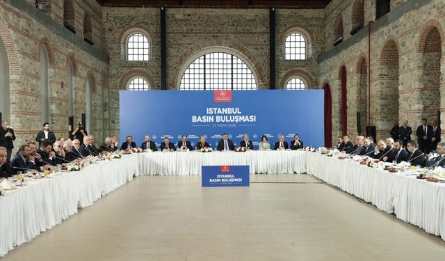 İçişleri Bakanı Çiftçi, İstanbul'da medya temsilcileriyle bir araya geldi: