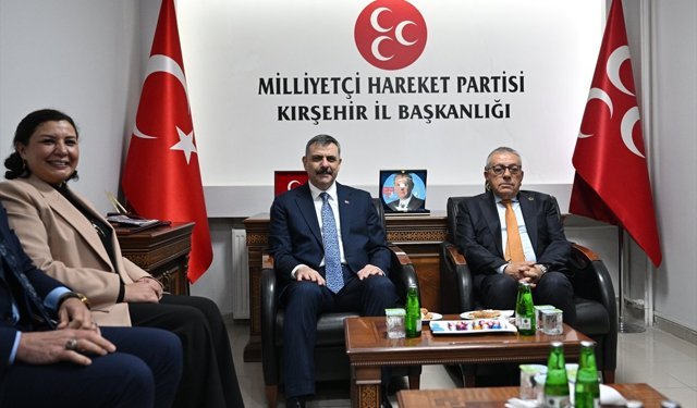 İçişleri Bakanı Çiftçi, Kırşehir'de ziyaretlerde bulundu