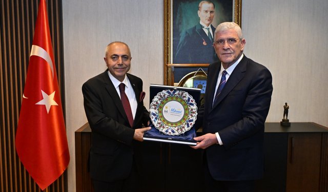 İYİ Parti Genel Başkanı Dervişoğlu, TÜRMOB heyetini kabul etti