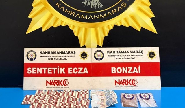 Kahramanmaraş'ta uyuşturucu operasyonunda 1 zanlı tutuklandı
