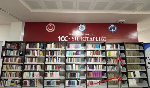 Karamanoğlu Mehmetbey Üniversitesi'nde 'Türk Tarih Kurumu Yüzüncü Yıl Kitaplığı' kuruldu
