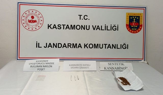 Kastamonu'da uyuşturucu operasyonunda 5 kişi yakalandı