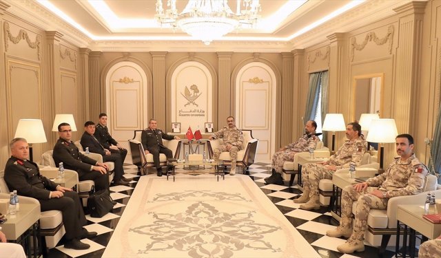 Katar Başbakan Yardımcısı Al Sani, Genelkurmay Başkanı Bayraktaroğlu'nu kabul etti