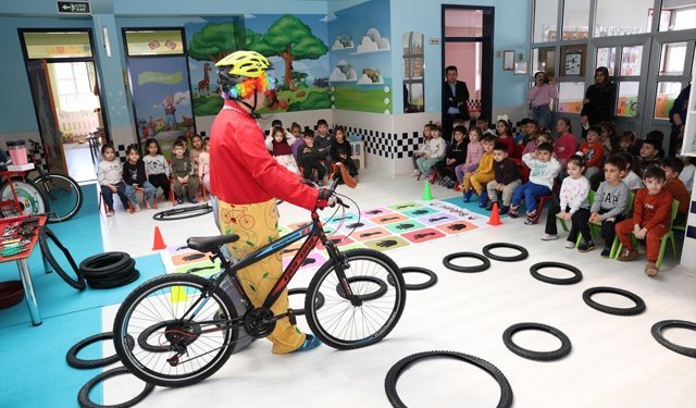 Konya'da bisiklet kültürü küçük yaşta başlıyor