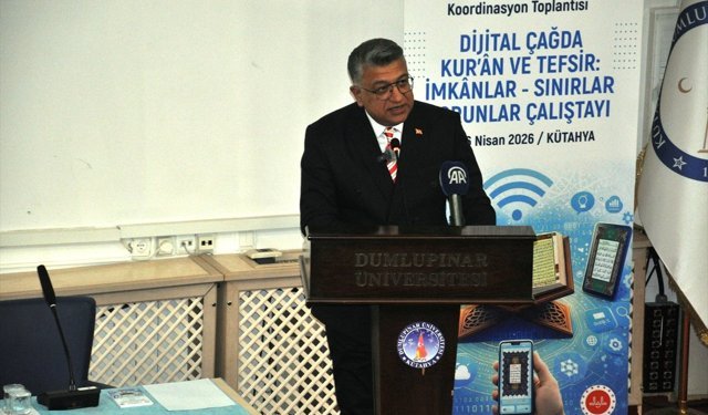 Kütahya'da 'Dijital Çağda Kur'an ve Tefsir' çalıştayı düzenlendi
