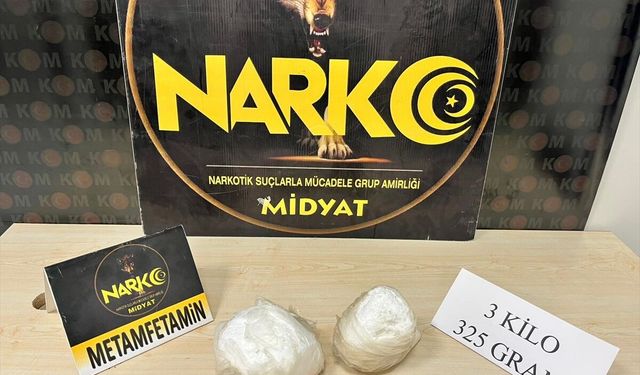 Mardin'de uyuşturucu operasyonunda 2 şüpheli yakalandı