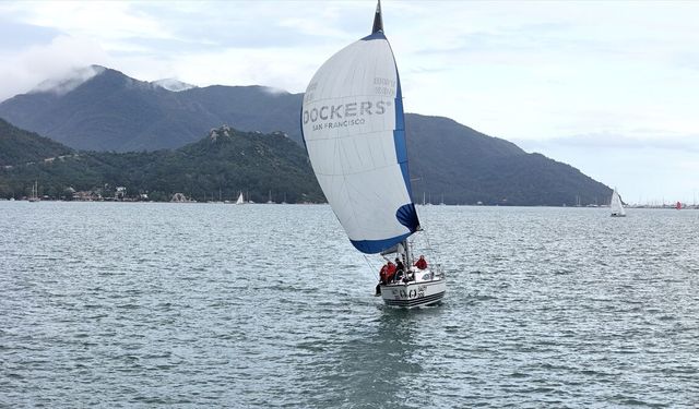 Marmaris MIYC Kış Trofesi Yat Yarışları'nın 5. ayağı başladı