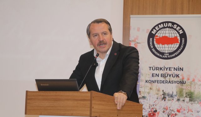 Memur-Sen Genel Başkanı Ali Yalçın, Çankırı'da konuştu: