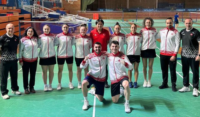 Milli badmintoncular, Avrupa Şampiyonası'nda korta çıkacak