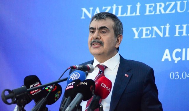 Milli Eğitim Bakanı Tekin, Aydın'da dernek açılışında konuştu: