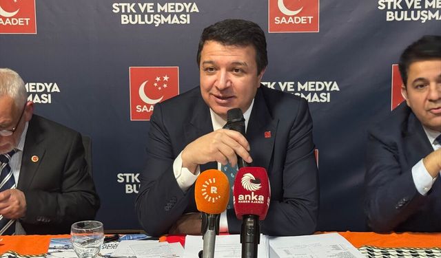 Saadet Partisi Genel Başkanı Arıkan, Tunceli'de STK temsilcileri ve gazetecilerle buluştu