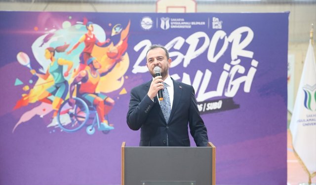 Sakarya'da özel çocuklar spor şenliğinde eğlendi