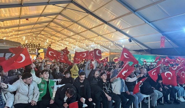 Samsun ve Çankırı'da milli takım coşkusu yaşandı
