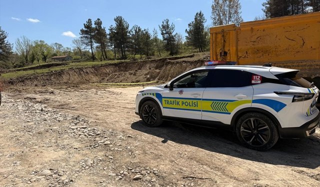 Samsun'da inşaat alanında kamyonun çarptığı işçi öldü