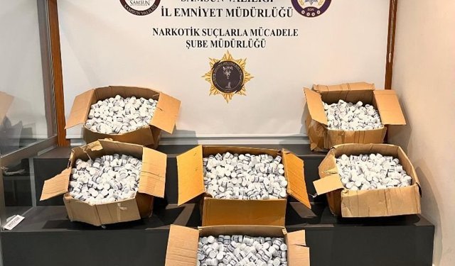 Samsun'da uyuşturucu operasyonunda 4 zanlı yakalandı