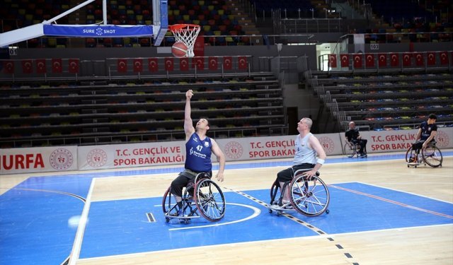 Şanlıurfa'da engelli basketbolunda derbi heyecanı yaşanacak