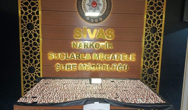 Sivas'ta uyuşturucu operasyonunda 4 şüpheli tutuklandı