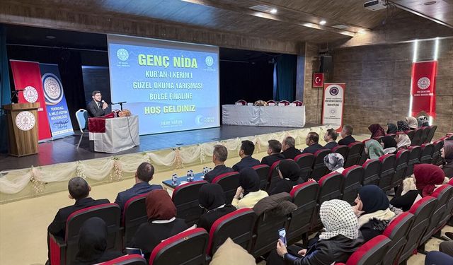 Tekirdağ'da Kur'an-ı Kerim'i Güzel Okuma Yarışması düzenlendi