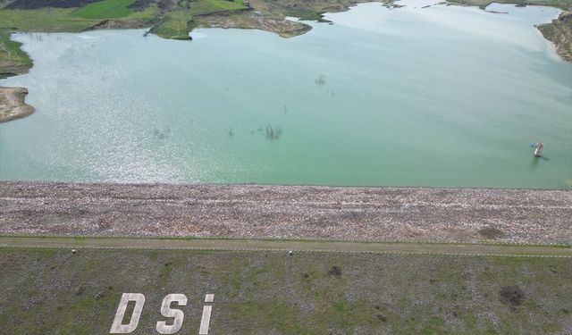 Tekirdağ'da yağışlar baraj ve göletlerin doluluk oranını artırdı