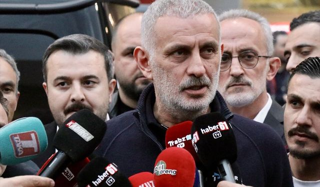 TFF Başkanı Hacıosmanoğlu, Trabzonspor-Galatasaray maçı öncesi konuştu: