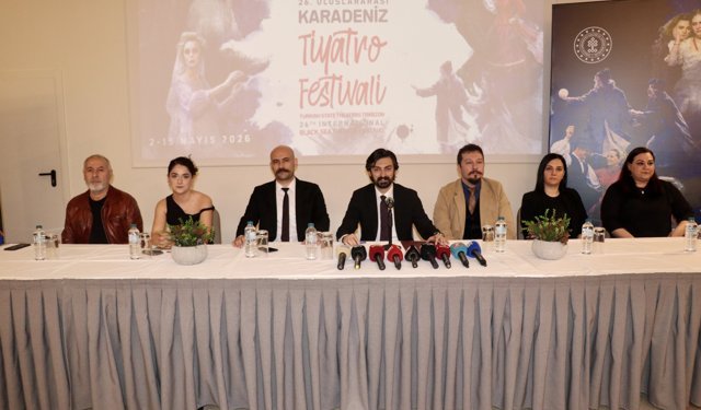 Trabzon'da düzenlenecek '26. Uluslararası Karadeniz Tiyatro Festivali' 2 Mayıs'ta başlayacak