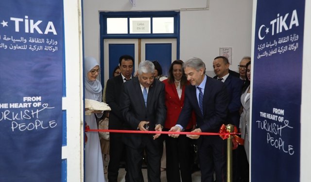 Tunus'ta mesleki eğitime TİKA desteği