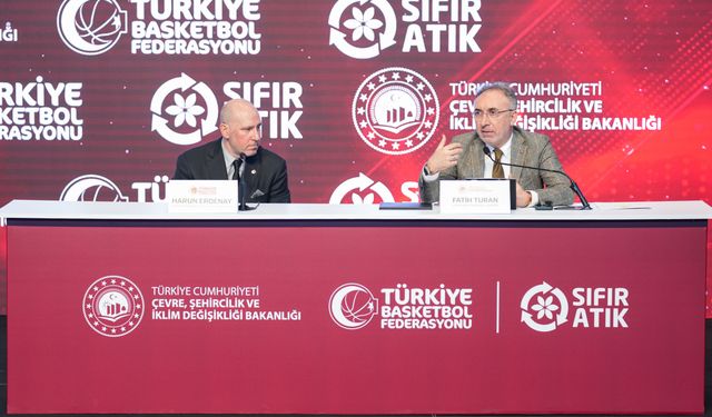 Türkiye Basketbol Federasyonundan 'Sıfır Atık Projesi'ne destek