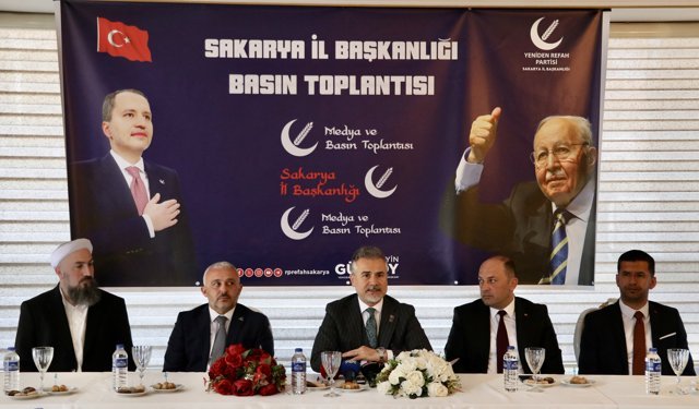 Yeniden Refah Partisi Genel Başkan Yardımcısı Kılıç, Sakarya'da konuştu: