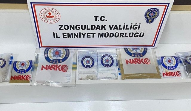 Zonguldak'ta uyuşturucu operasyonlarında 8 şüpheli tutuklandı