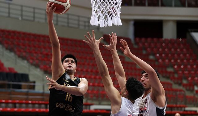 16 Yaş Altı Erkek Basketbol Türkiye Şampiyonası Konya'da başladı