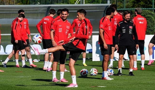 A Milli Futbol Takımı, Dünya Kupası hazırlıklarını sürdürdü