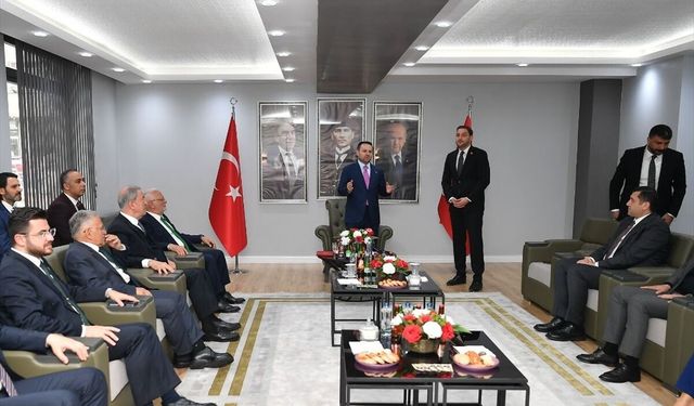 Adalet Bakanı Akın Gürlek, Kayseri'de ziyaretlerde bulundu