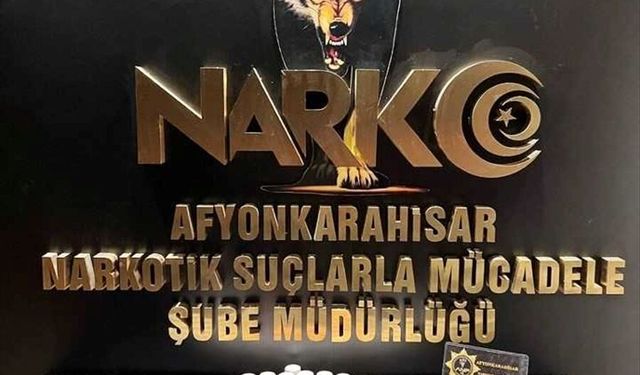 Afyonkarahisar'da uyuşturucu operasyonunda 3 şüpheli tutuklandı