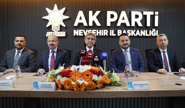 AK Parti Genel Başkan Yardımcısı Demir, Nevşehir'de konuştu: