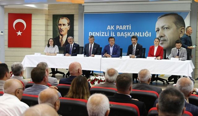 AK Parti Genel Başkan Yardımcısı Zeybekci Denizli'de konuştu: