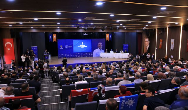 AK Partili Yenişehirlioğlu Manisa'da 'Genişletilmiş Danışma Meclisi'nde konuştu: