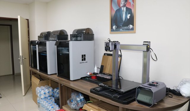 Amasya Üniversitesi 3D yazıcılarla 7 milyon liralık kamu tasarrufu sağladı