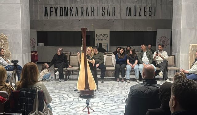 Arpist Güneş Hızlılar 25. Afyonkarahisar Klasik Müzik Festivali'nde resital verdi