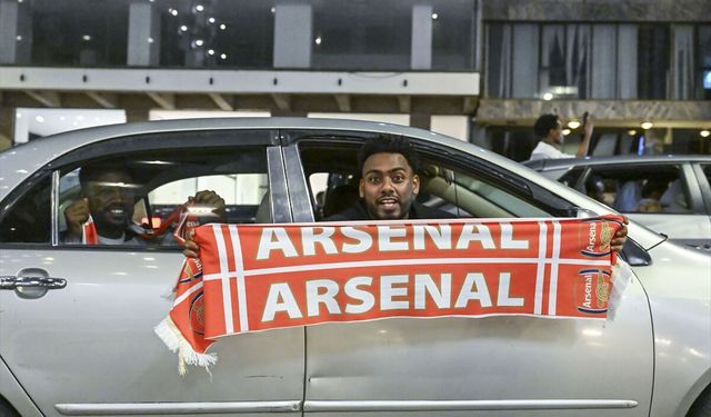 Arsenal'in en çok desteklendiği Afrika ülkelerinden Etiyopya'da şampiyonluk coşkusu