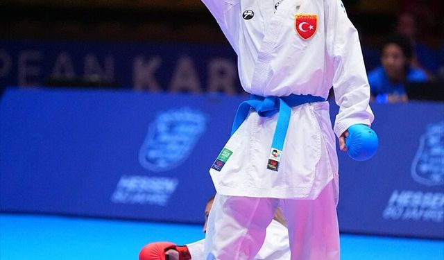 Avrupa Karate Şampiyonası'nda Zümra Rezzan İm, gümüş madalya kazandı