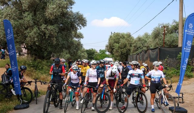 Aydın'da bisiklet tırmanış yarışmasına 230 sporcu katıldı